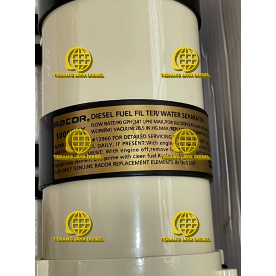 Filter assy racor fh1000 1000fh fg1000 1000fg