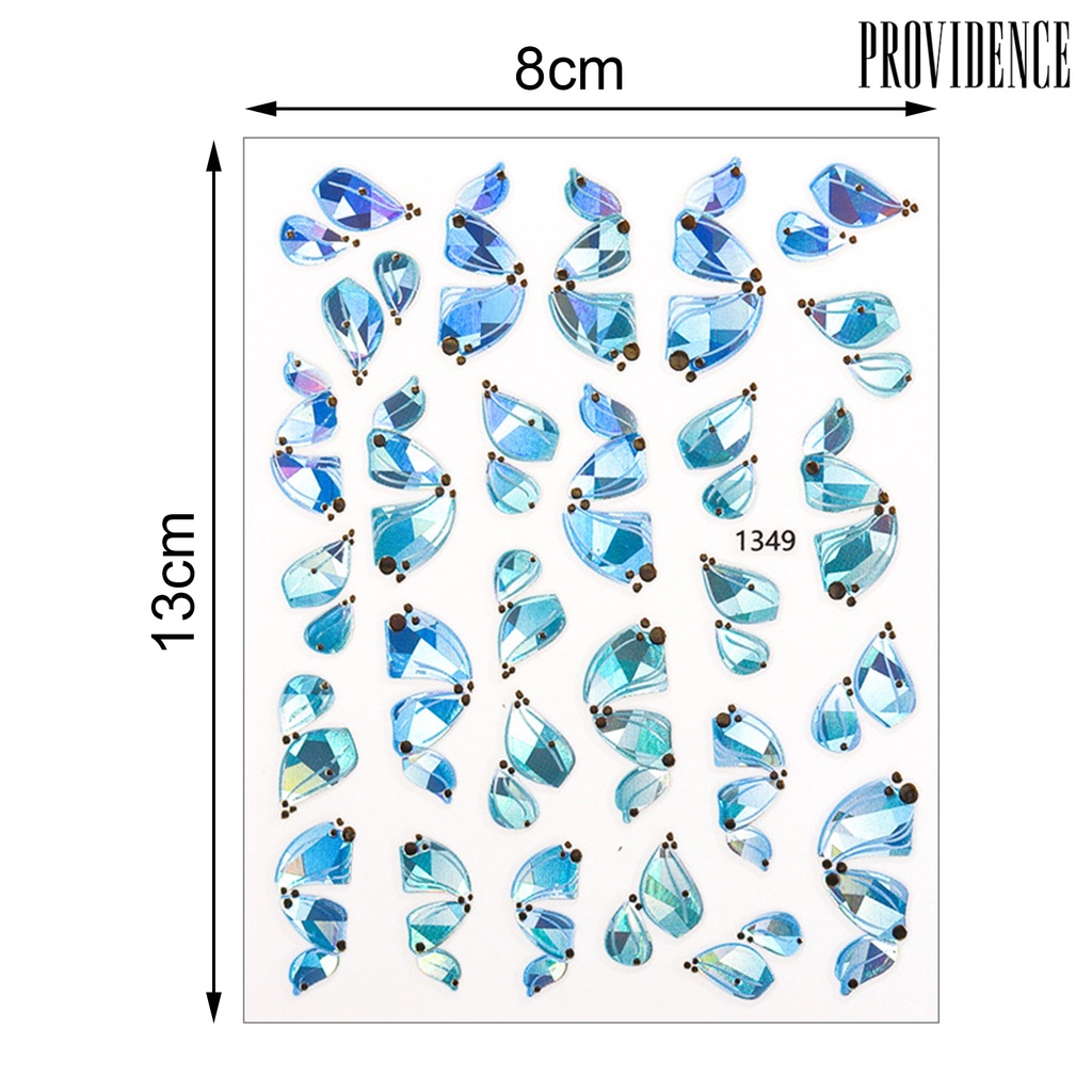 Providence Manicure Decal Delicate Exquisite Glue-free Ballet Streamers Nail Art Transfer Sticker for Women