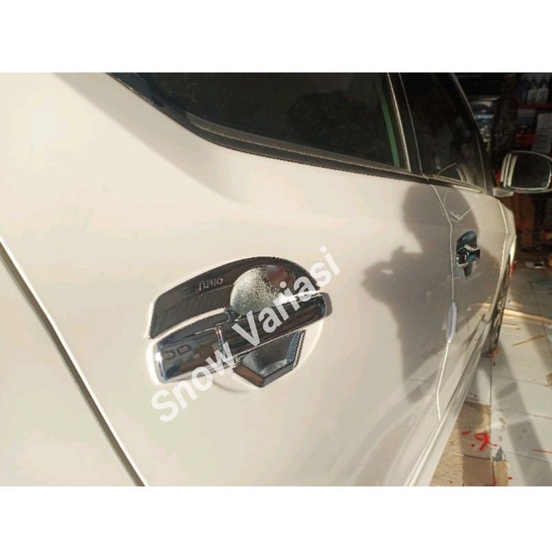 Paket outer handle tank cover brio 2019 chrome JSL