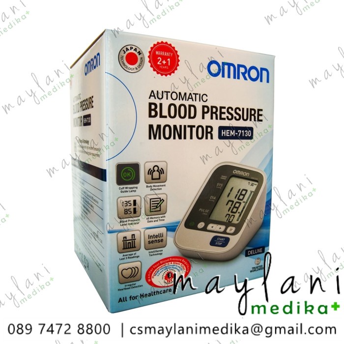 TENSIMETER DIGITAL OMRON HEM-7130 TIPE LENGAN / HEM7130 / HEM 7130