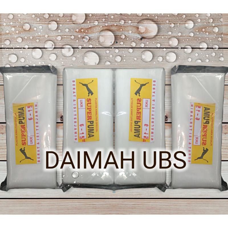 Plastik PE 6 X 15, Plastik Pe Super Puma 6x15, Plastik Es Lilin 6x15