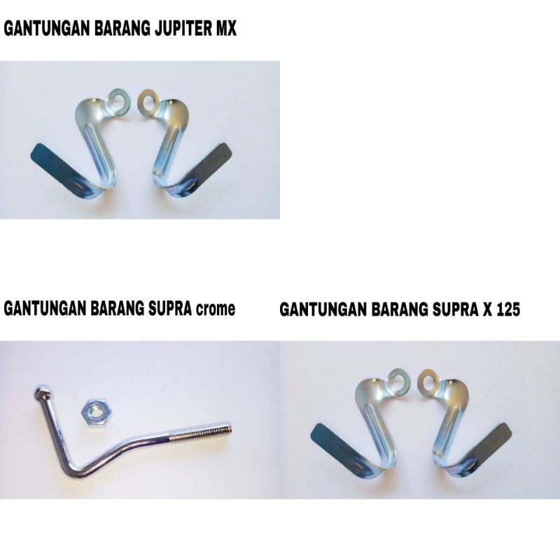 Gantungan Barang Jupiter MX / Supra x 125 / Supra Crome