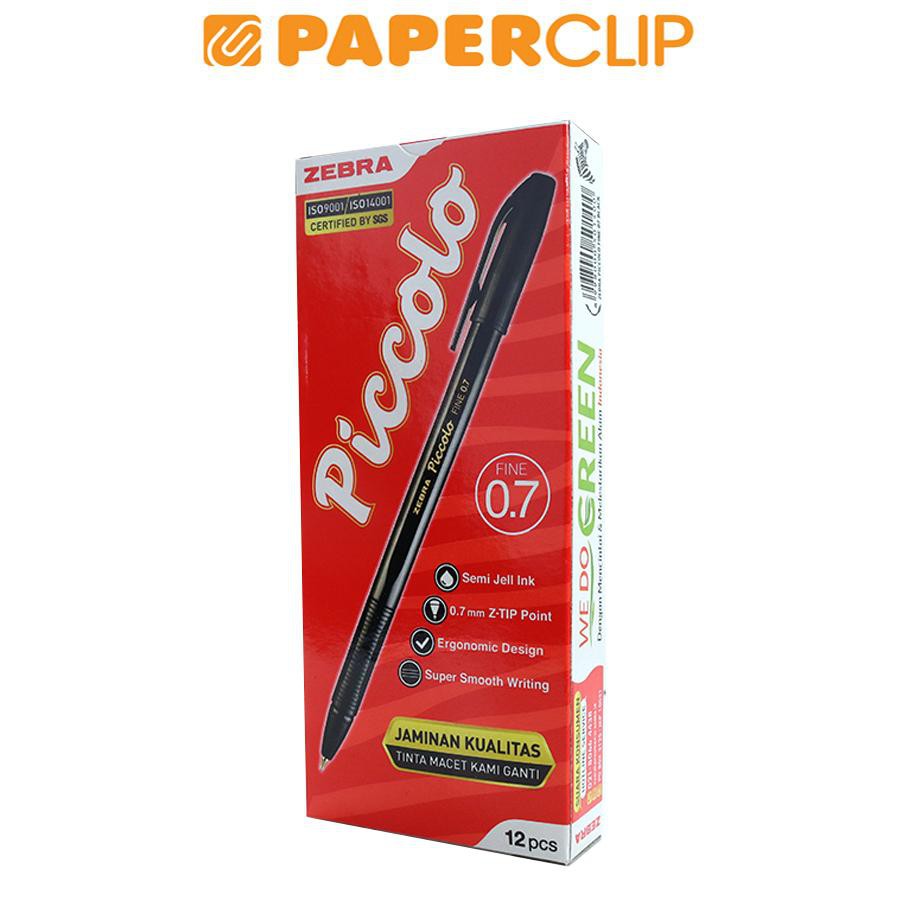 

BALLPOINT ZEBRA PICCOLO 07 12 BLACK