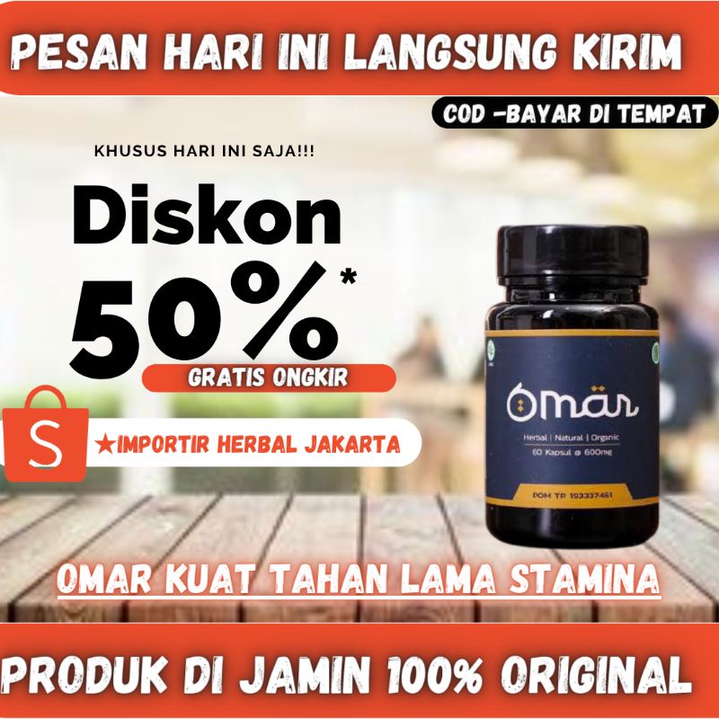 Omar Herbal Ampuh Obat Strong Original Asli