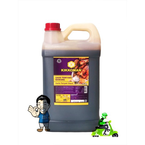 

Terbatas - Kikkoman Garlic Teriyaki Sauce-Saus Teriyaki Halal 5.7Kg Khusus Gosend