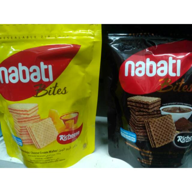 

NABATI Bites Richeese & Richoco 115gr