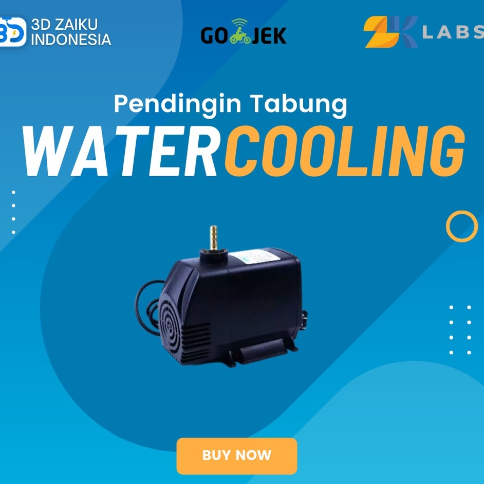 Zaiku LS CO2 Laser Water Cooling Pump Pompa Air Pendingin Tabung