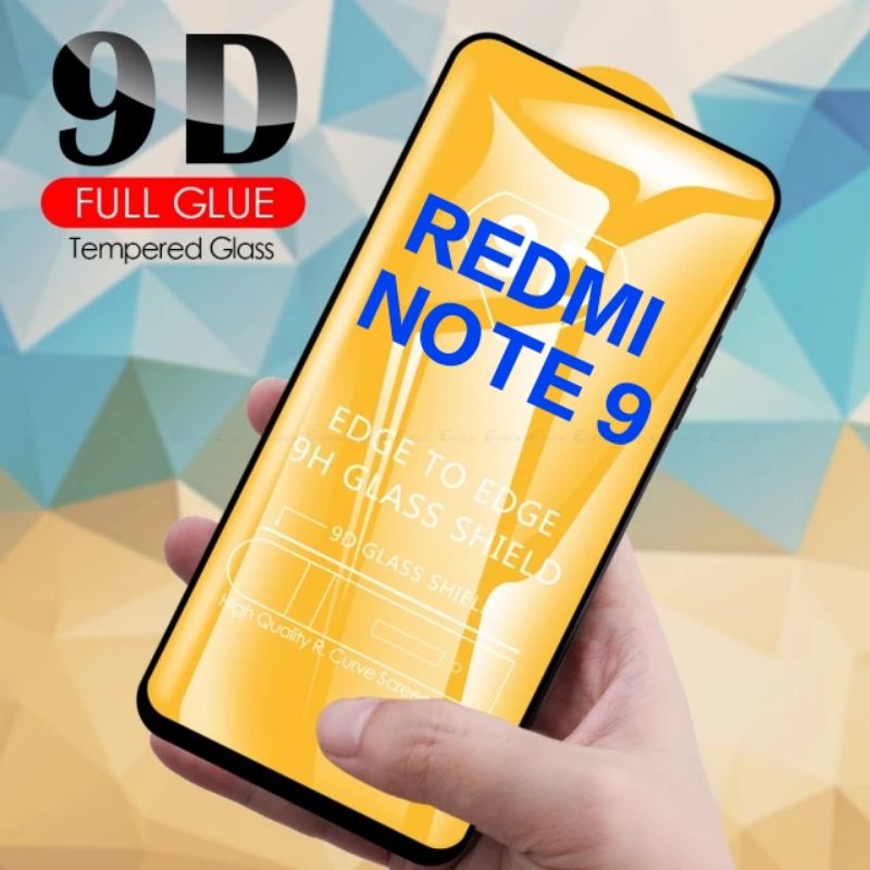 TEMPERED GLASS FULL LAYAR REDMI NOTE 9 NOTE 7
