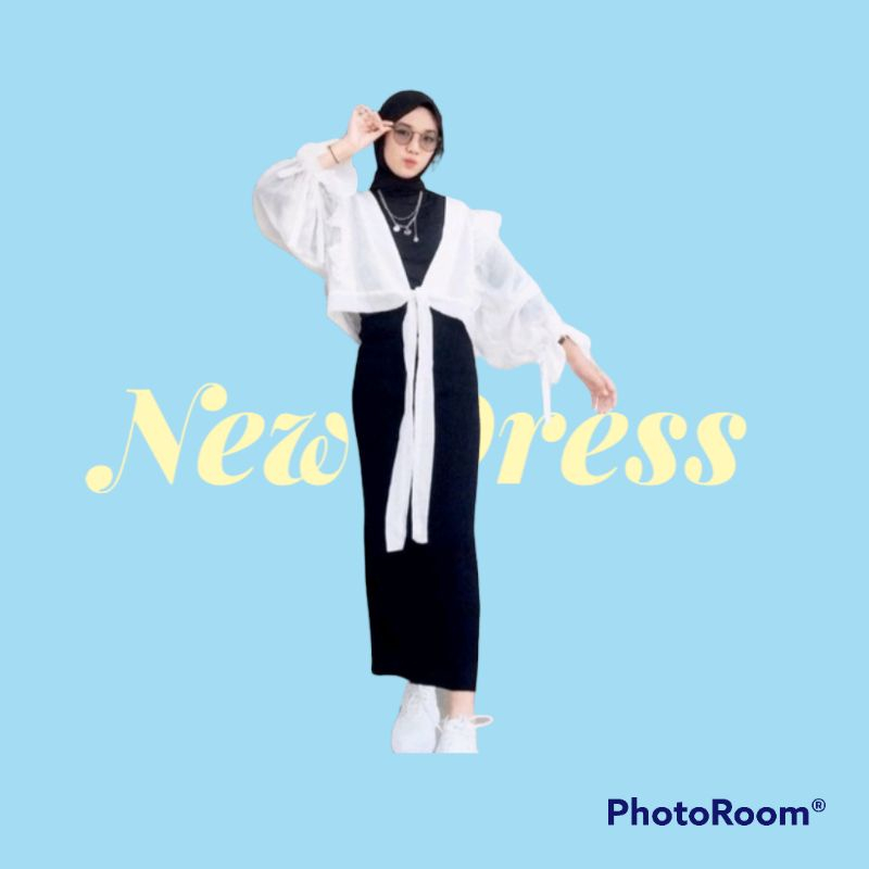 [COD] SATU SET INER DRES KENIT RAJUT PREMIUM DAN AUTER