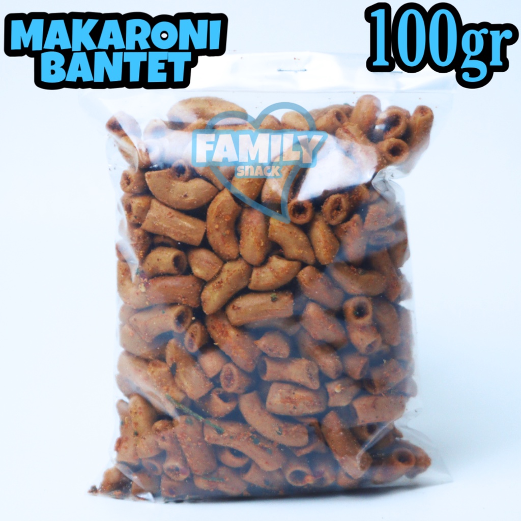 

Makaroni Bantet Kriuk Daun Jeruk 100gr+ Banyak Rasa