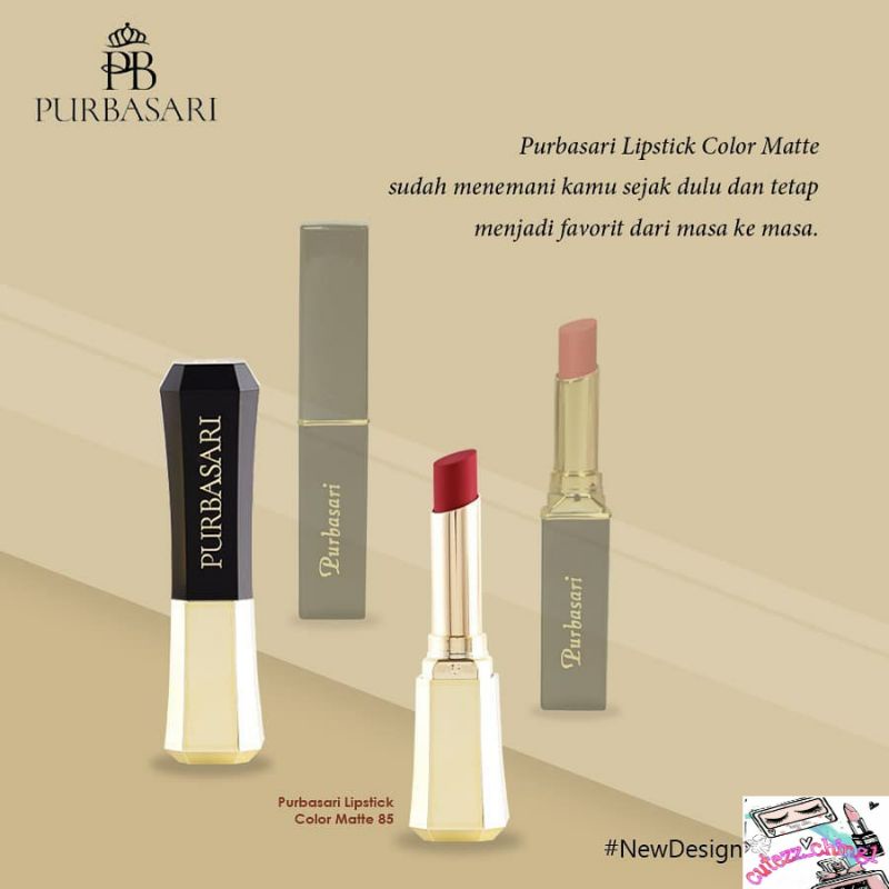 ☃️Cutezz_ching1☃️PURBASARI LIPSTICK/PURBASARI COLOR MATTE LIPSTICK