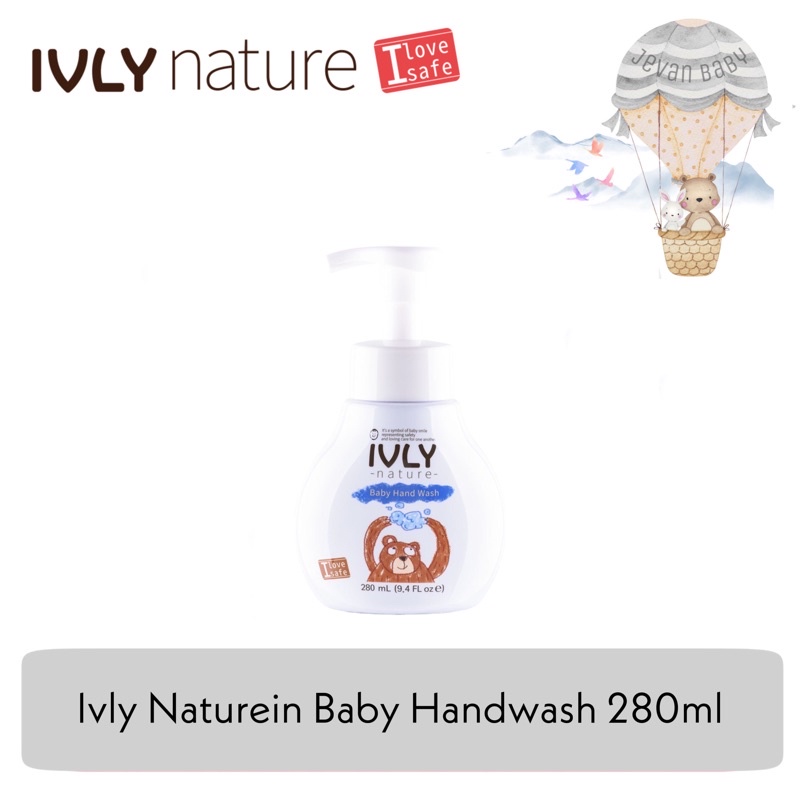 Ivly Nature Baby Hand Wash 280ml / Sabun Cuci Tangan Bayi Anak