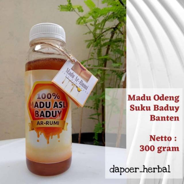 

Madu baduy 300g murni telah uji lab