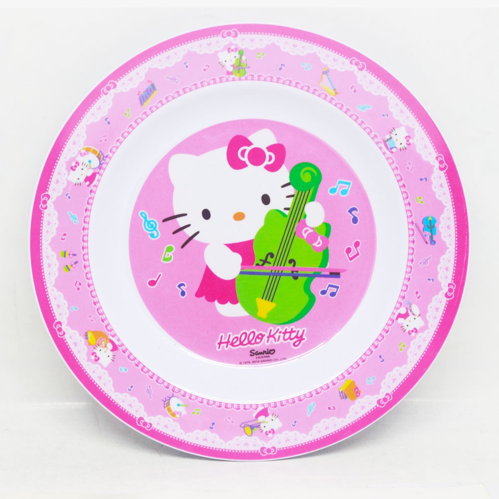 Piring Makan Vanda Hello Kitty 9&quot; Melamin SNI