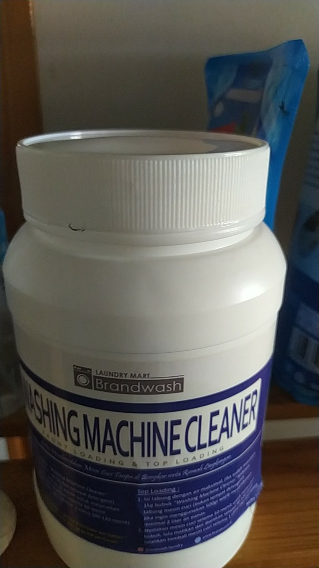Bubuk Pembersih Mesin Cuci Brandwash 1 Kg Powder Washing Machine Cleaner