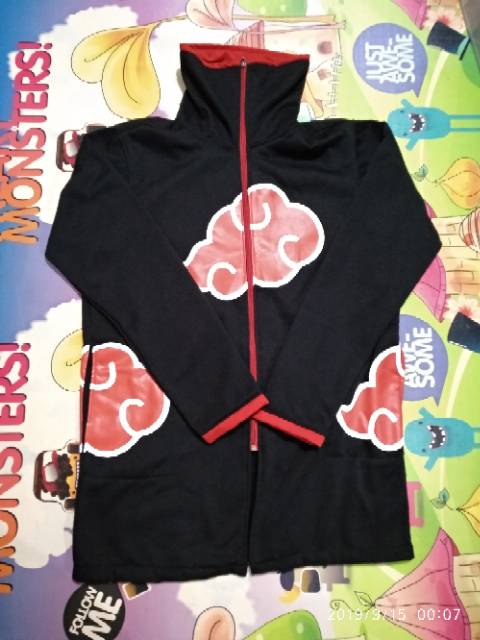 Jubah anime cosplay akatsuki