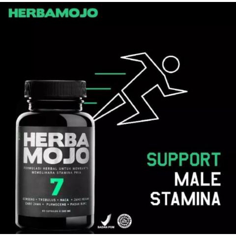 HERBA MOJO 7 ORIGINAL RESMI BPOM OBAT MENINGKATKAN STAMINA PRIA