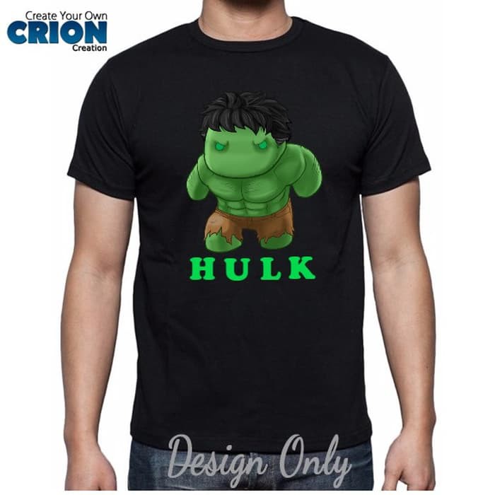 Kaos Hulk - Hulk Chibis Cute - By Crion