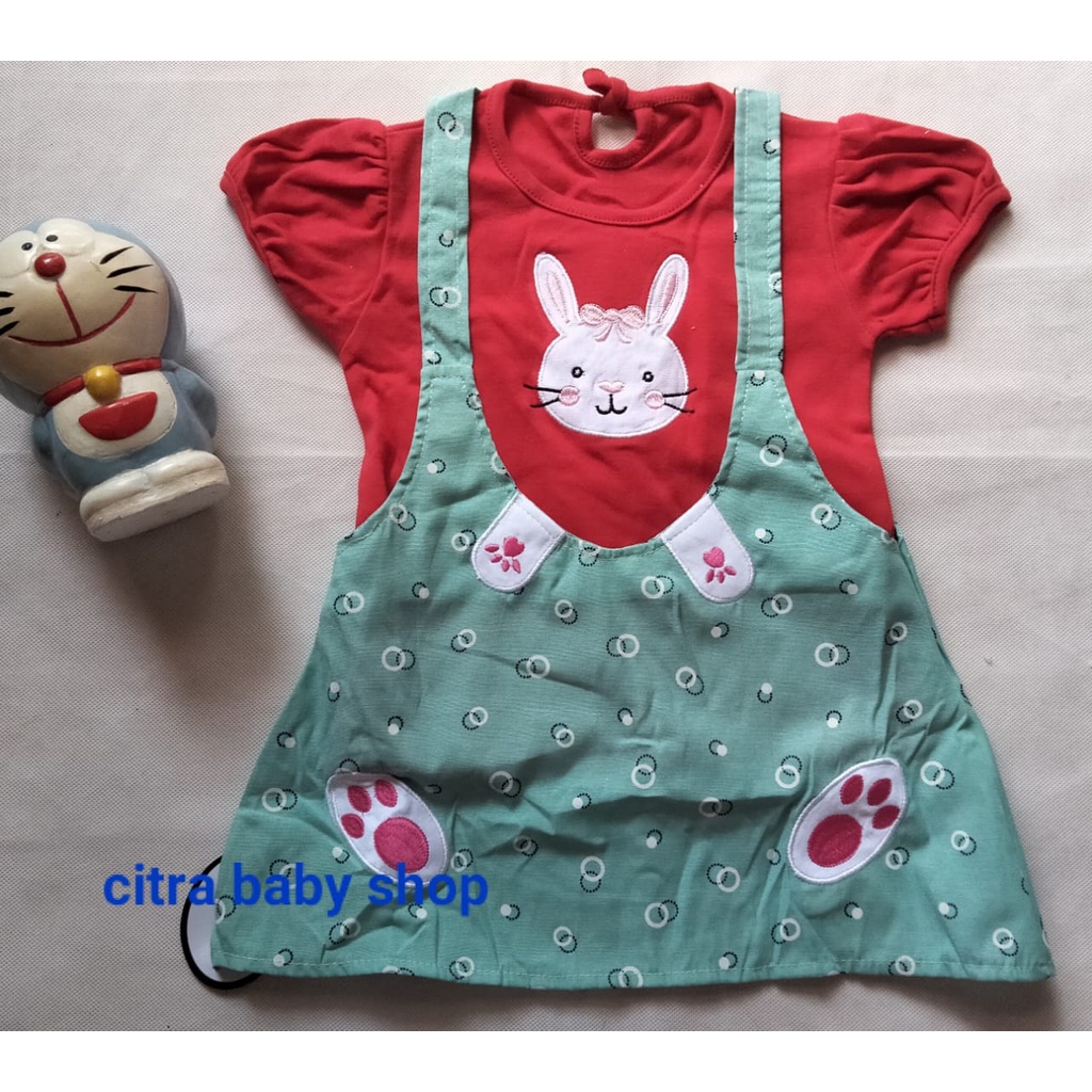 Dress Anak Perempuan Motif Rabbit