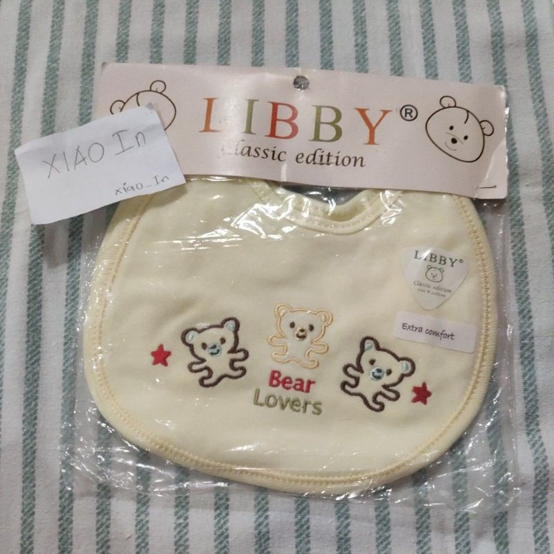 Libby slaber tatakan makan celemek bayi motif isi 2pcs