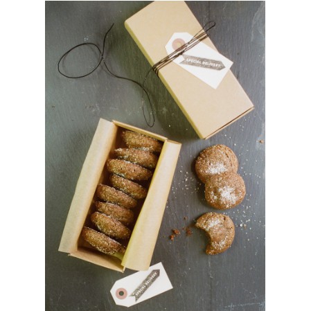 

TERBARU Kertas Minyak Coklat Baking Paper Loyang Bakery Cake Kue Roti Packaging 38x30