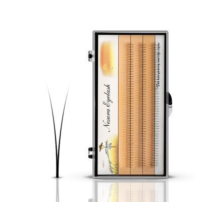 NESURA 2D EYELASH CLUSTER EXTENSION/BULU MATA TANAM 2 CABANG/RUSSIAN