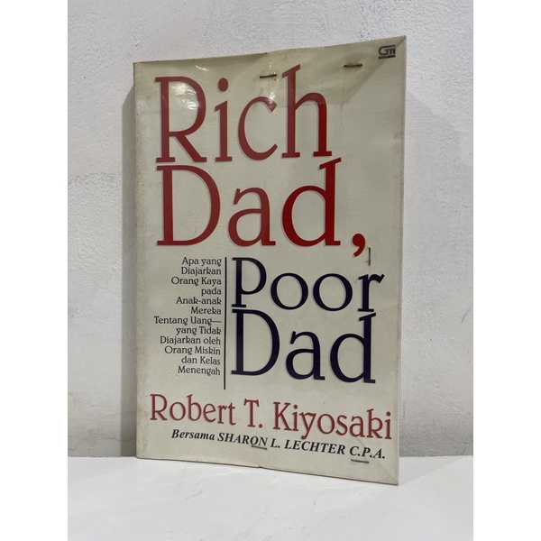 Buku Preloved - Robert T. Kiyosaki - Rich Dad, Poor Dad