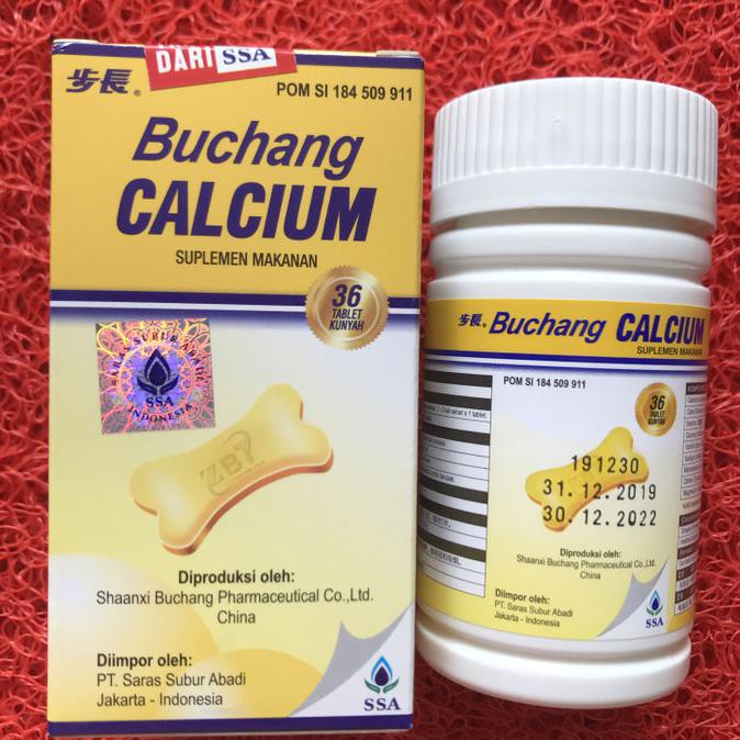 Multivitamin- Buchang Calcium -Suplemen Tulang -Calcium.