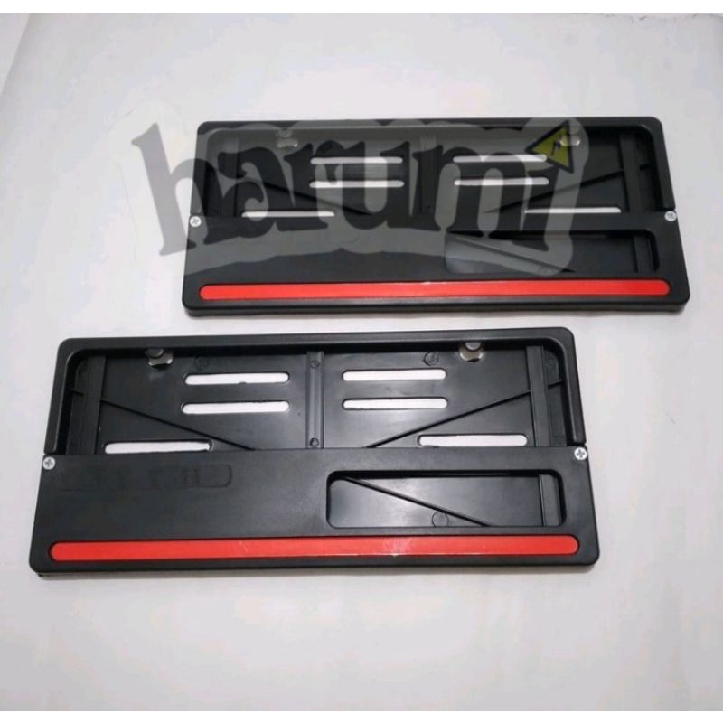 Dudukan/Cover/pelindung PLAT NOMER MOTOR plastik