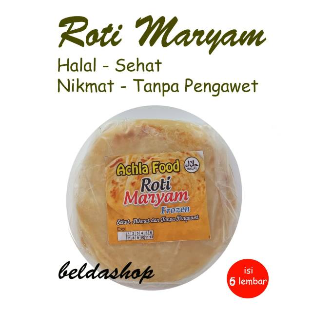 

Roti Maryam Malang isi 6 lembar