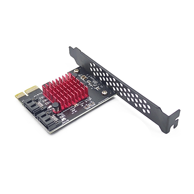 Btsg PCIe Card PCI-E Ke 2kontroler Ekspanding Adapter Dengan Bracket Support2 3.0 Device 6Gbps