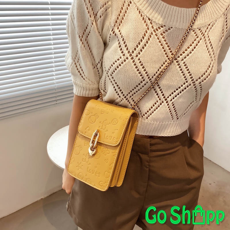 Tas HP Selempang Wanita Import Terbaru - Tas Selempang Wanita Import Premium - Tas Handphone Selempang Wanita Import - Tas HP Fashion Korea Import - Tas Selempang Mini Import Terbaru Kekinian - Tas Viral Tiktok Terbaru - Tas Wanita Import [SL71]