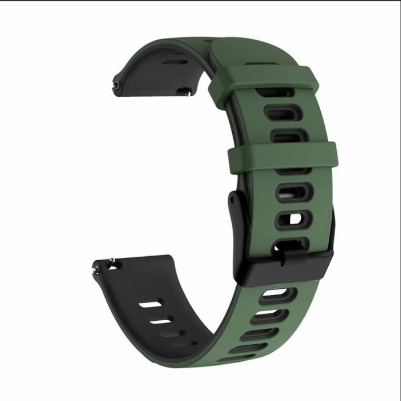 STRAP TALI JAM TANGAN - FOR HUAWEI WATCH GT3 / GT 3 42MM - STYLE TWOTONE 20MM SILICONE RUBBER