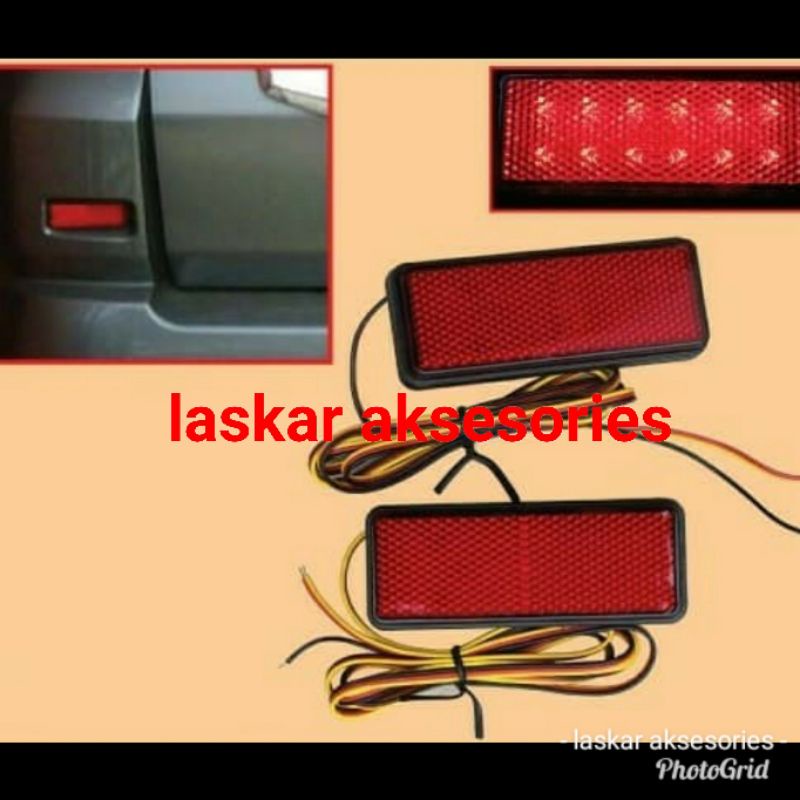 lampu reflektor bumper mobil suzuki apv arena