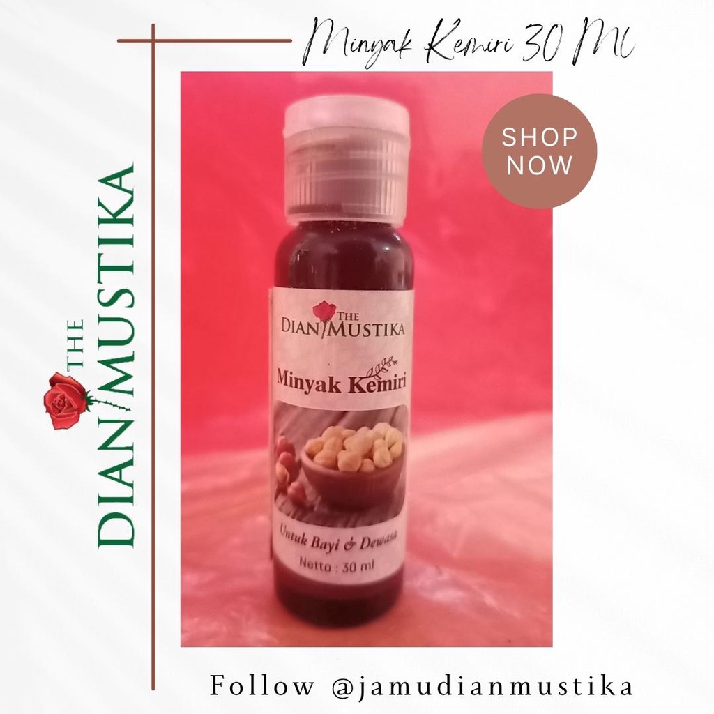 

Minyak Kemiri 30ml Dian Mustika