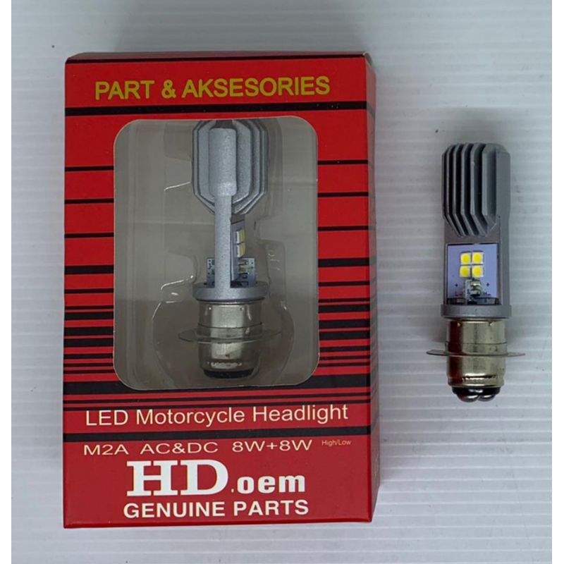Jual LAMPU LED motor 8 Mata HD M2A AC & DC Motor Bebek MJ | Shopee ...