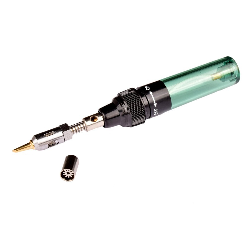 Renmei Solder Gas Butane Portable Iron Pen - MT-100 - Black