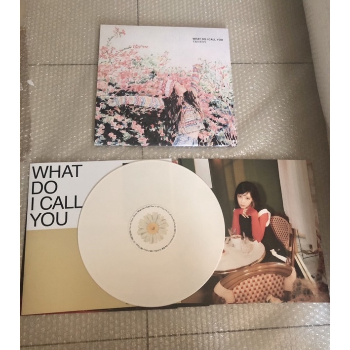 (Ready) UNSEALED TAEYEON - WHAT DO I CALL YOU ( LP Ver ) First Press (Baca deskripsi dulu ya)