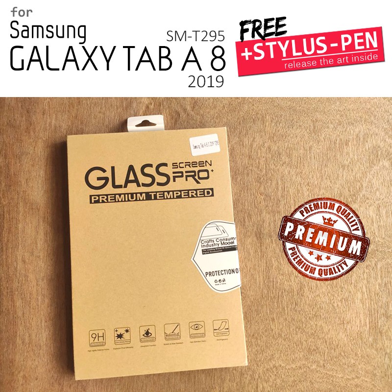 samsung galaxy tab a 8 8 0 a8 2019 t295   premium tempered glass