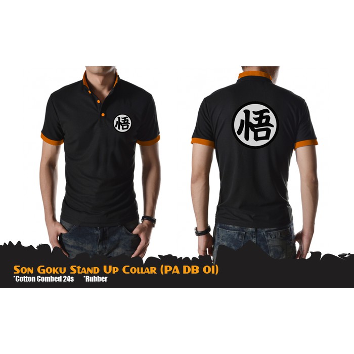 Kaos Kerah Dragon Ball PA DB 01 Polo Goku Kame
