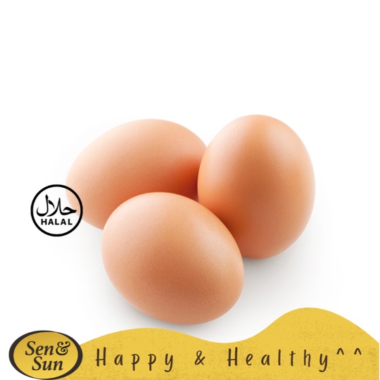 

Sen&Sun Telur Ayam Negeri 1 pack (15 butir)
