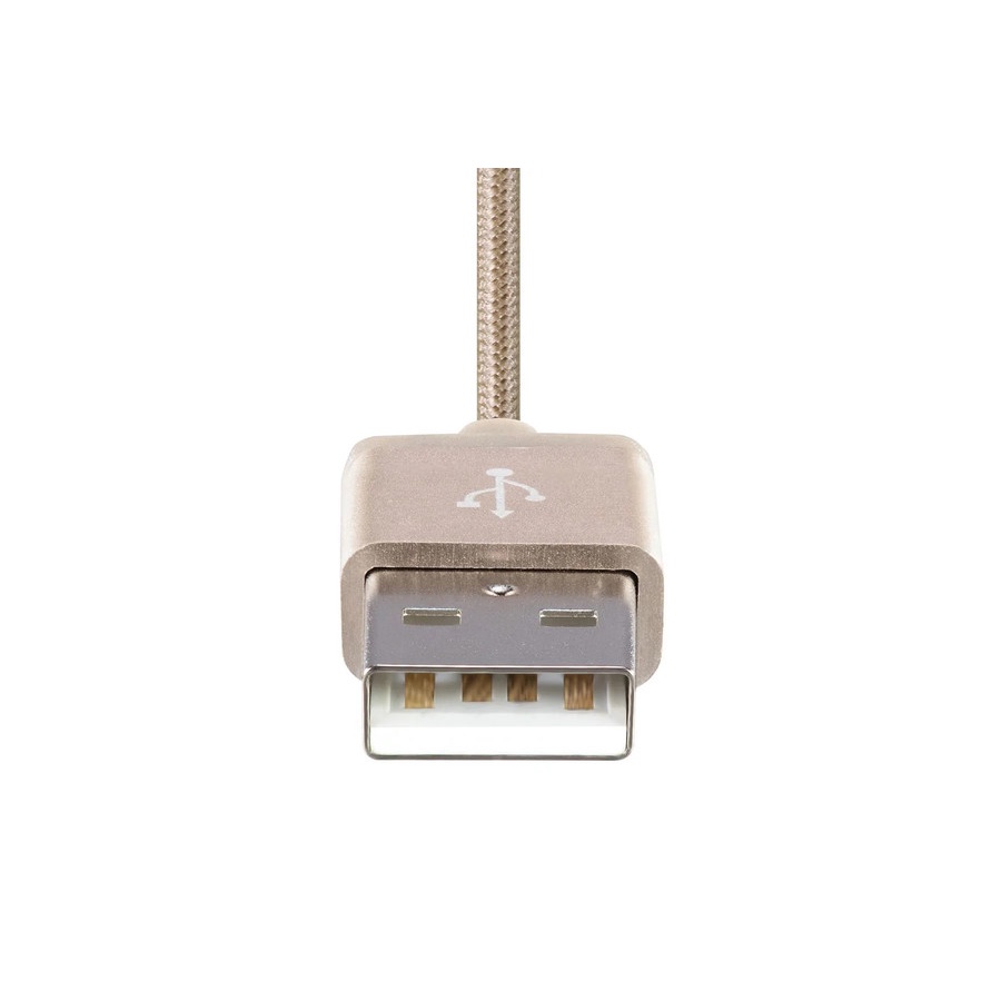 Kabel Data Targus ACC99507AP USB A to Lightning &amp; Micro USB 1.2M 2.4A - GOLD