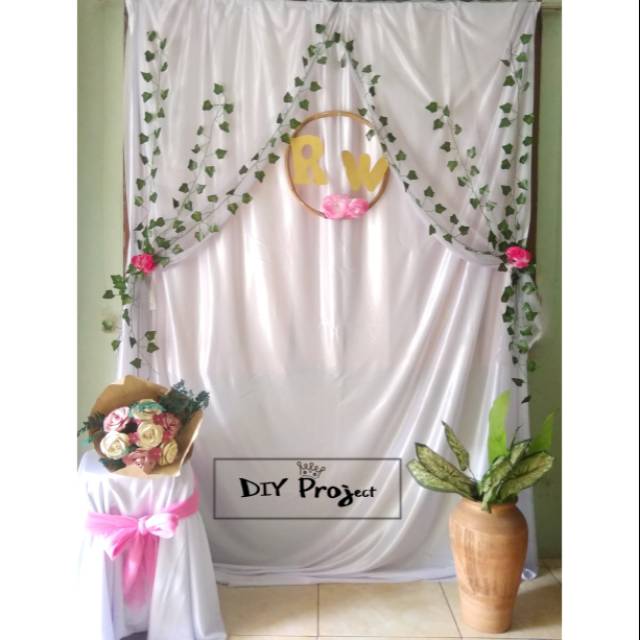 Paket backdrop Dekorasi lamaran murah simpel || dekorasi wedding, dekorasi aqiqah