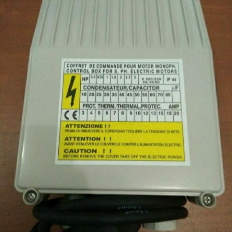 Control Box Pompa Satelite 1Hp