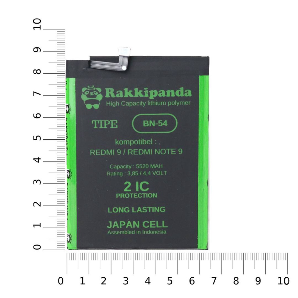 R/K- RakkiPanda BN54 BN 54 Redmi Note 9 / Redmi 9 Batre Batrai Baterai