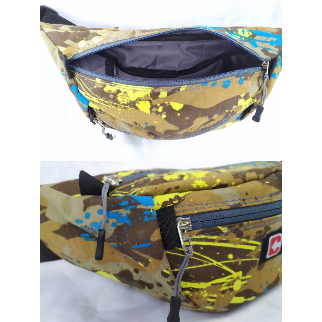 Tas pinggang / tas army / waistbag army