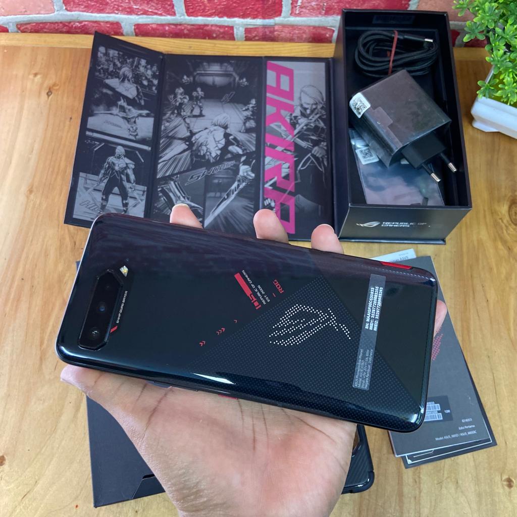 Asus ROG Phone 5s 8/128GB Black Super Mulus Garansi resmi Tam