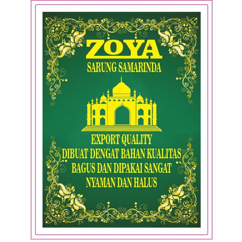 SARUNG SAMARINDA ZOYA