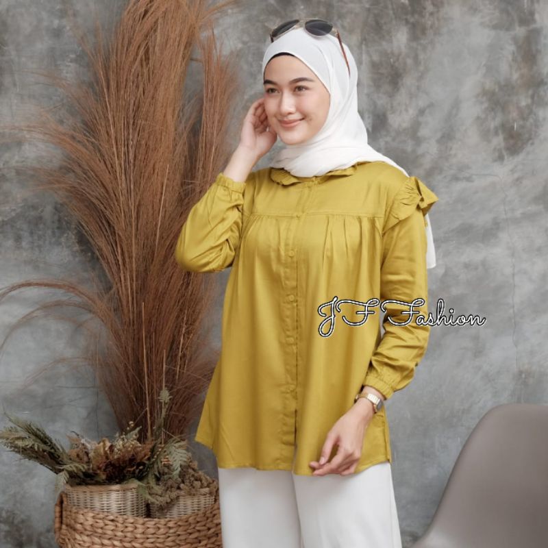 Blouse LD±120cm (XXL) RAYON TWILL PREMIUM //JF5055-8