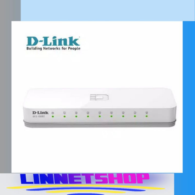 DLINK DES-1008C Switch 8 Port